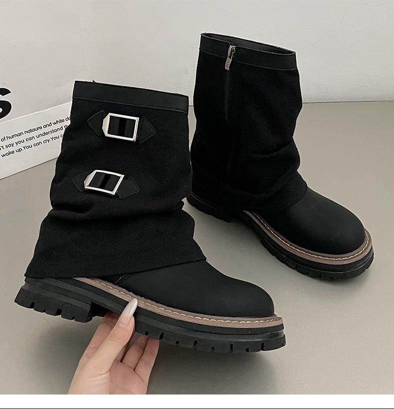 Vintage Heightening Martin Boots