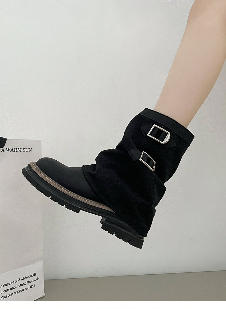 Vintage Heightening Martin Boots