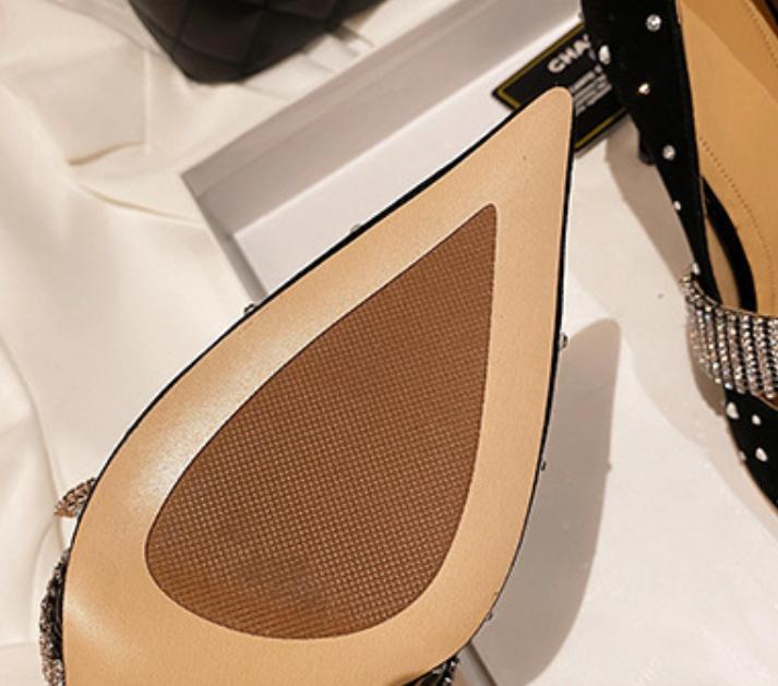 Crystal Shallow Elegant High Heels Shoes