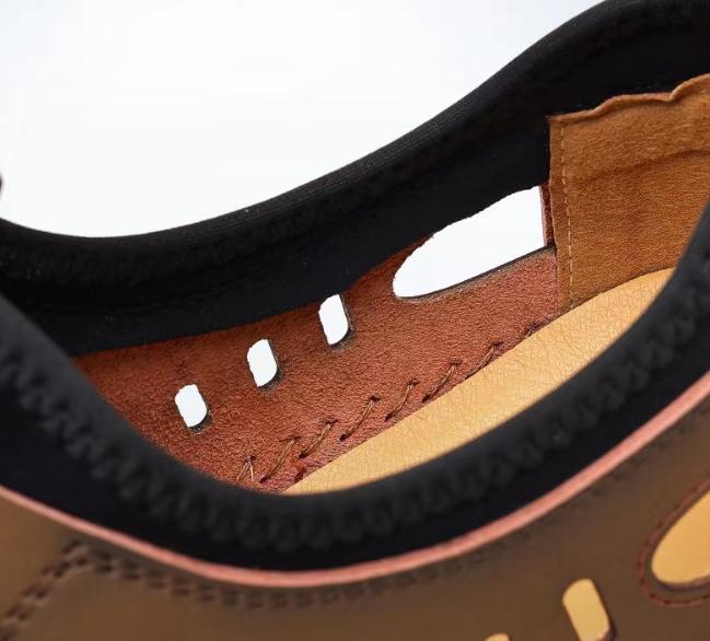 Handmade Soft Flat Bottom Breathable Hole Shoes