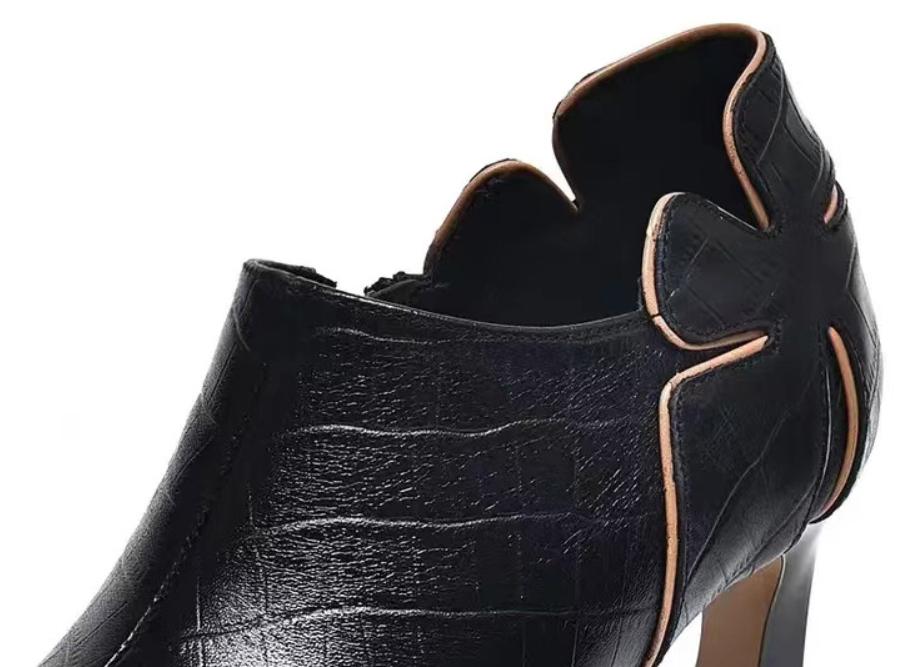 Elegant Floral High Heels Shoes