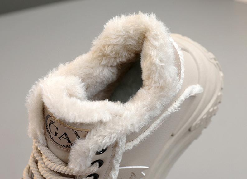 Warm Heightening Lace Up Sport Shoes