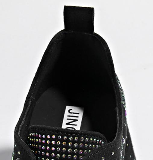 Rhinestone Casual Muffin Shoes