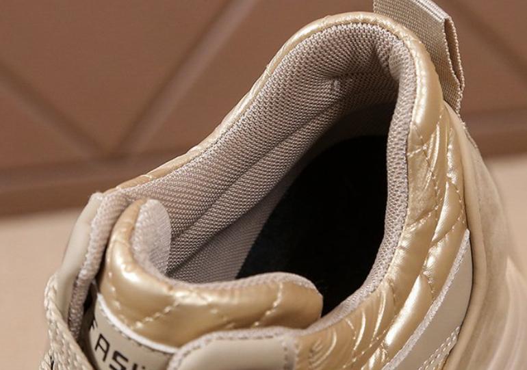 Heightening Lace-Up Chunky Shoes