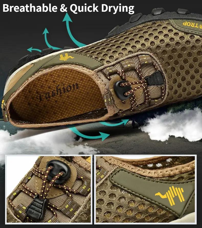 Men's Breathable Orthopedic Hiking Quick-drying Shoes