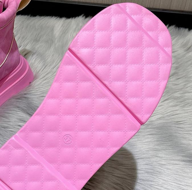 Vintage Bright Lace-Up Short Boots