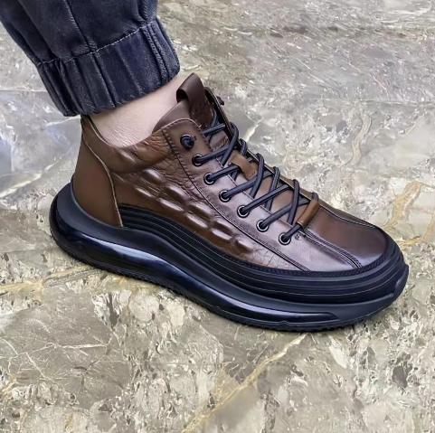 Crocodile Pattern Fashion Sport Shoes
