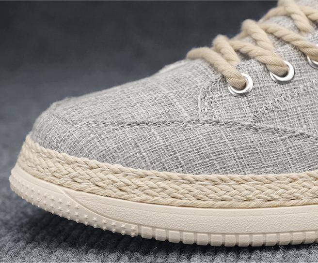 Round Toe Flat Cloth Breathable Shoes