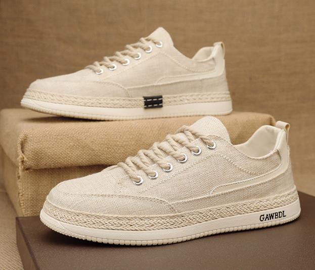 Round Toe Flat Cloth Breathable Shoes