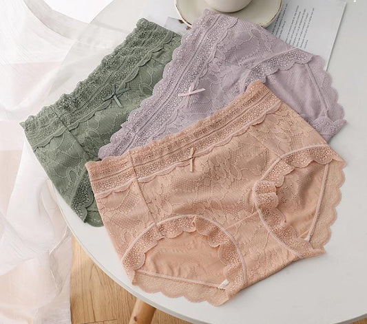 Lace Thin Cotton Antibacterial Gynecological Panties