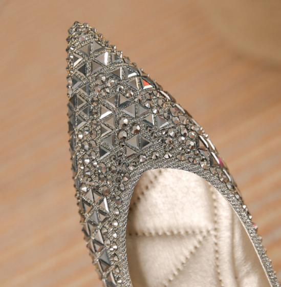 Glitter Crystal Sequin Shoes