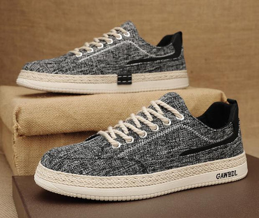 Round Toe Flat Cloth Breathable Shoes