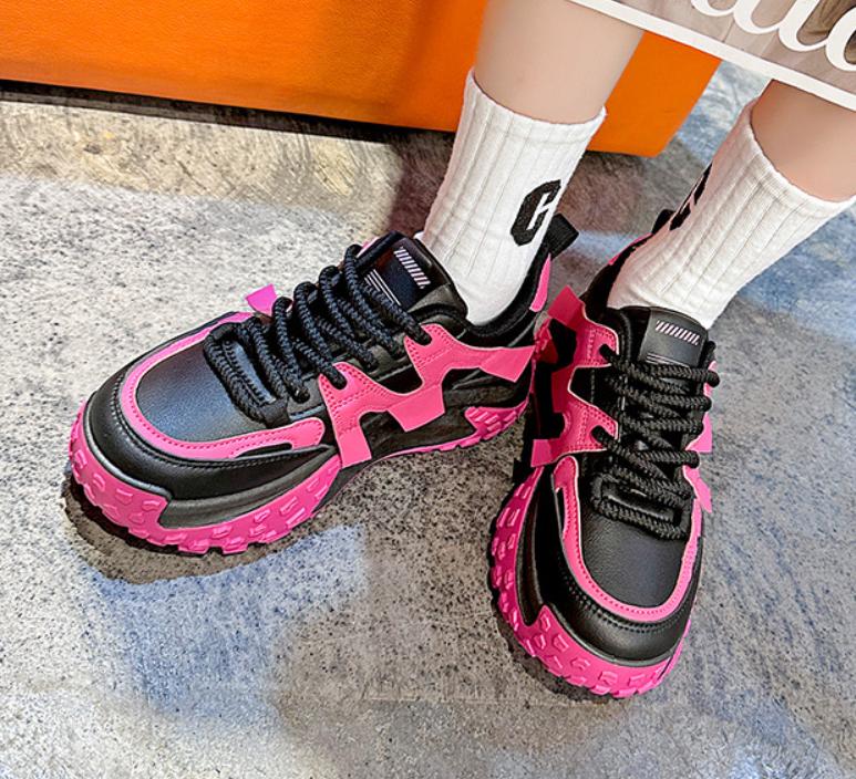 Thick-Sole Heightening Sports Shoes
