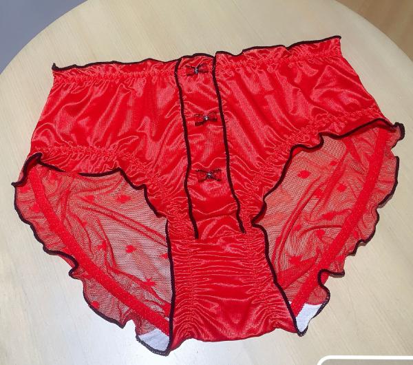 Bow Lace Elastic Antibacterial Gynecological Panties