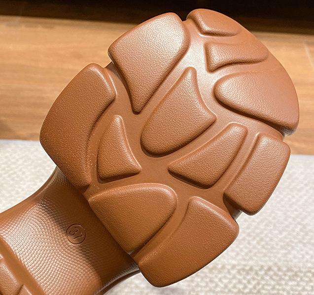 Wedge Retro Leather Lace-Up Chunky Boots