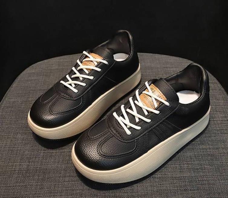 Soft Leather Rocking Shoes