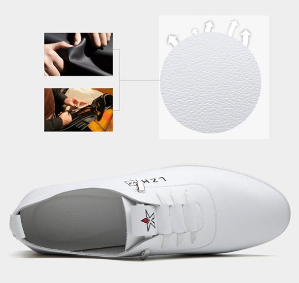 Leather Lightweight Soft-Soled Shoes