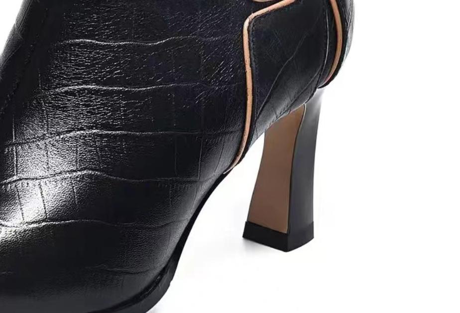 Elegant Floral High Heels Shoes