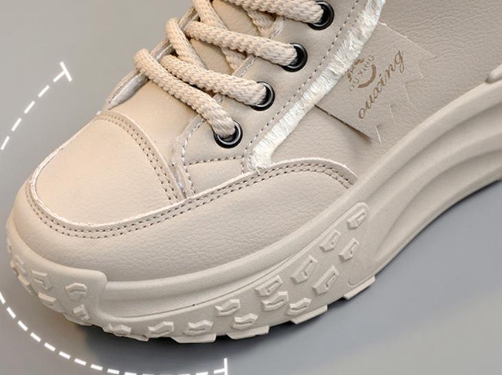 Warm Heightening Lace Up Sport Shoes