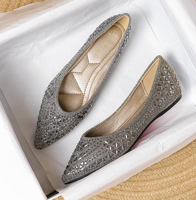 Glitter Crystal Sequin Shoes