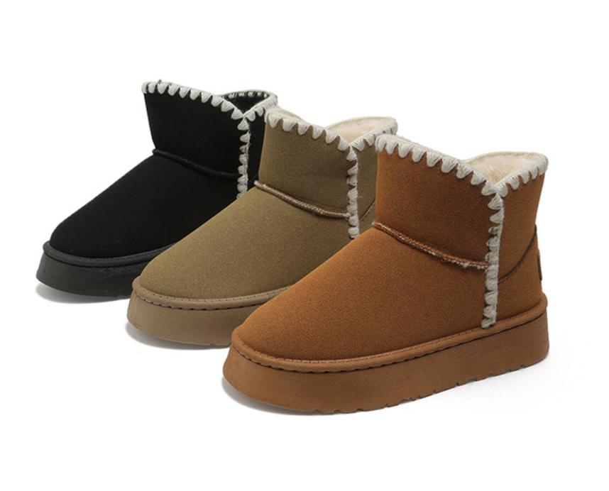 Casual Suede Non-Slip Snow Boots