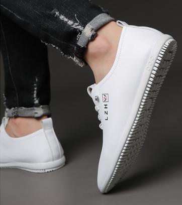 Leather Lightweight Soft-Soled Shoes