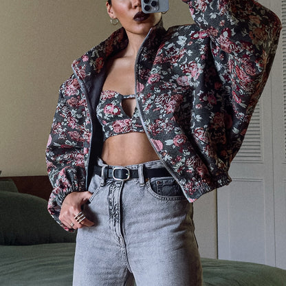 Printed Short Jacket