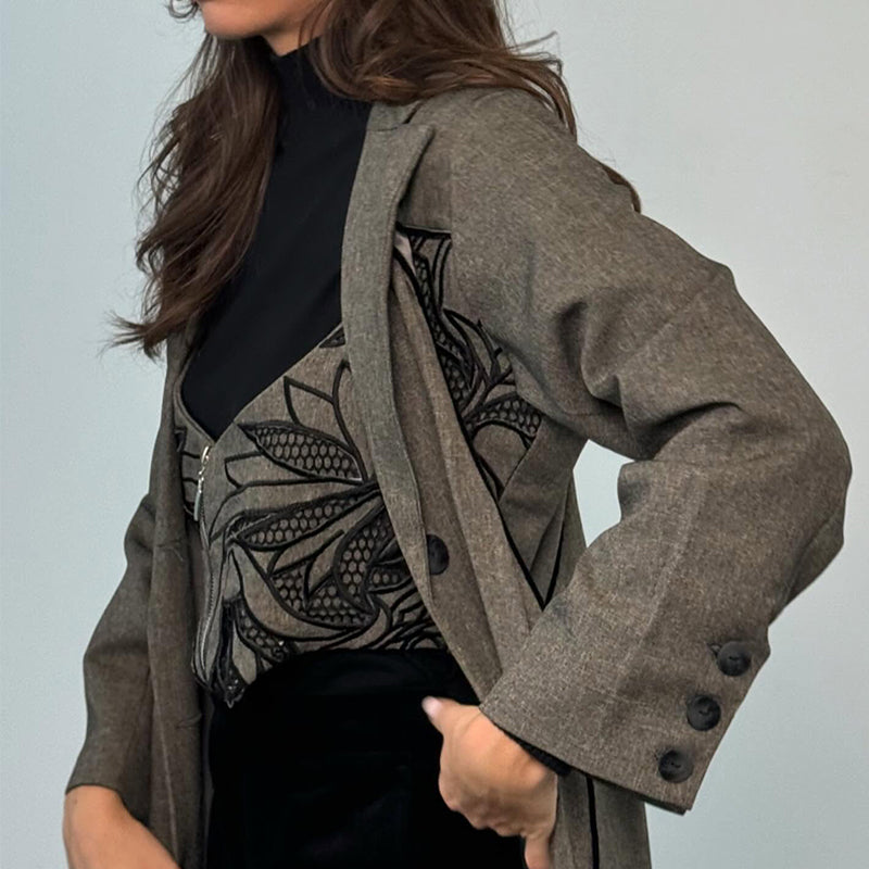 Gray Chic Jacket