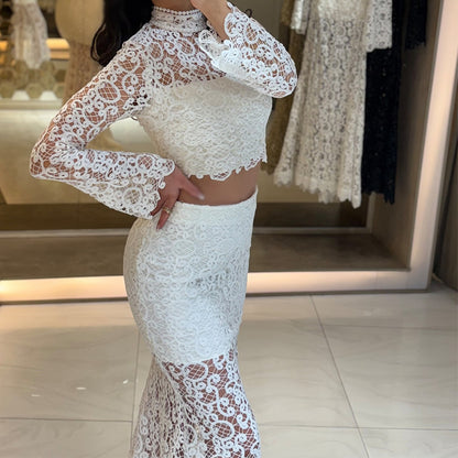 Lace Suit Dress