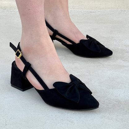 Suede Low-Heels Shoes