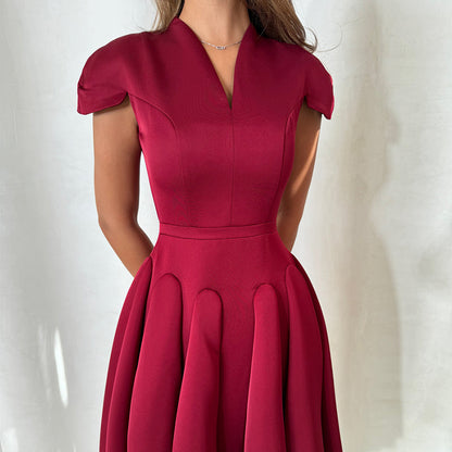 Red Swing Dress
