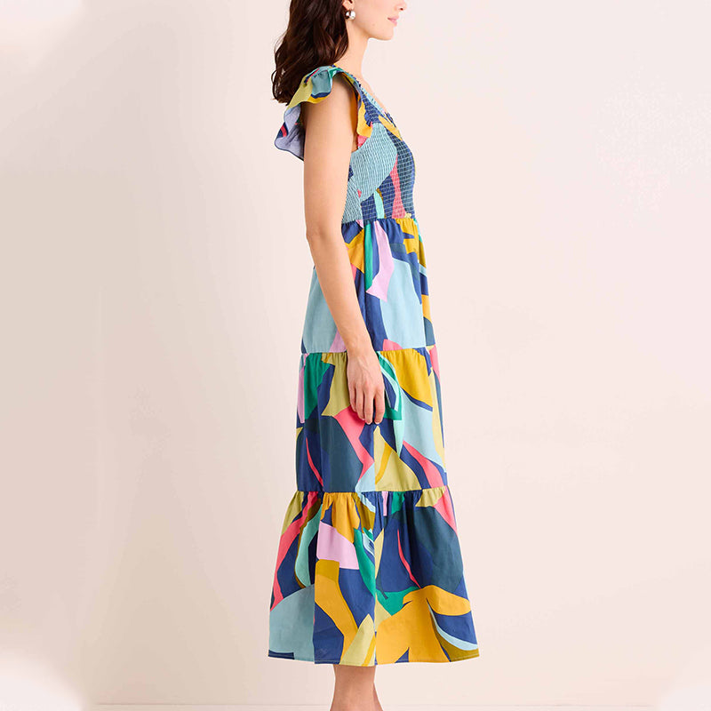 Colorful Printed Dress