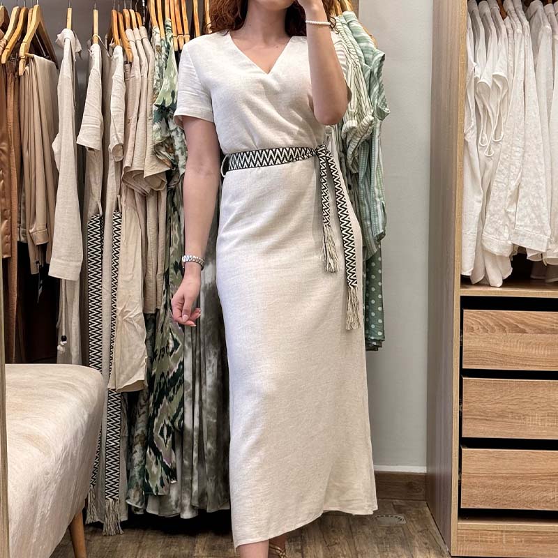 White Strappy Dress