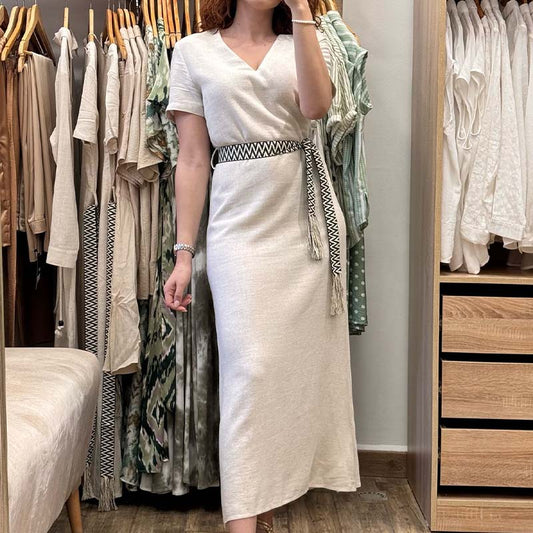 White Strappy Dress