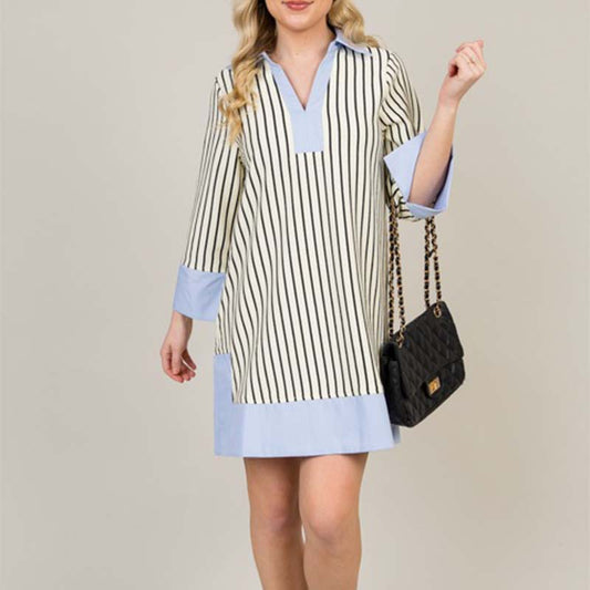 Chic Striped Dress