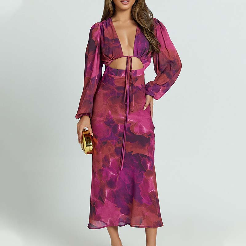 Fantasy Front Cutout Dress