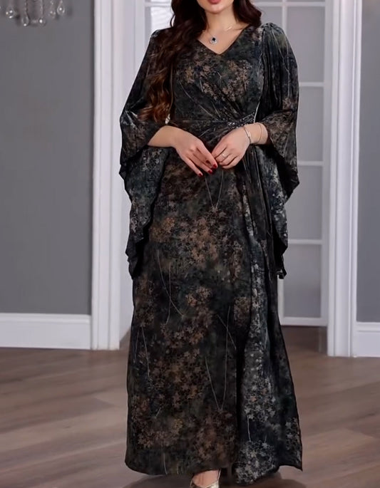 Sparkly V-Neck Dress