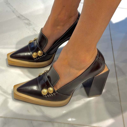 Chic Chunky Shoes