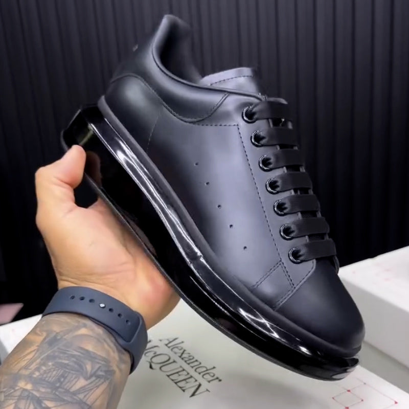 Black Platform Soft Shoes