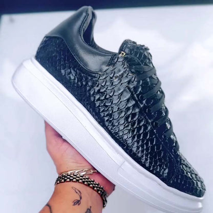 Leather Platform Shoes