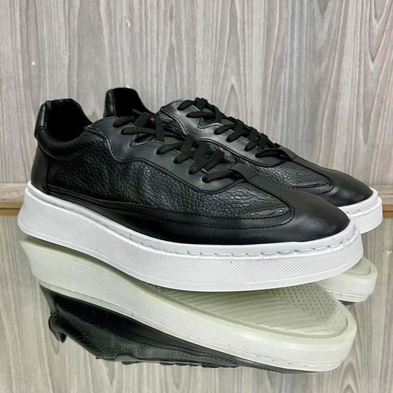 Italy Leather Casual Shoes