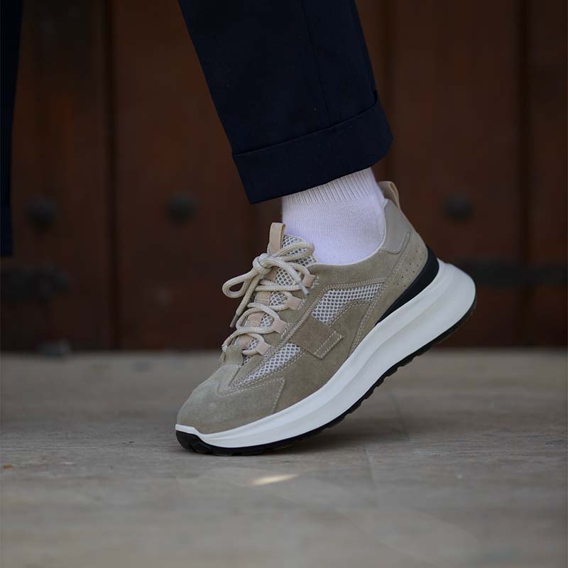 Breathable Lace-Up Sneakers