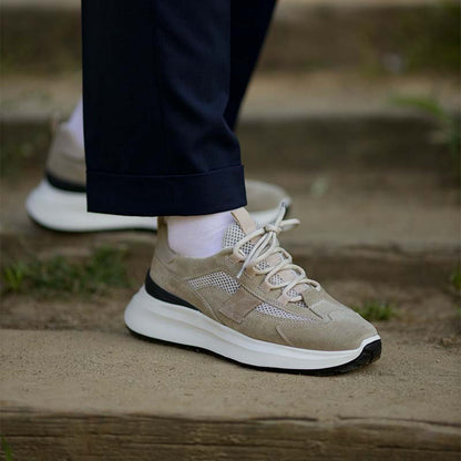 Breathable Lace-Up Sneakers