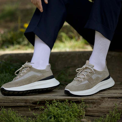 Breathable Lace-Up Sneakers