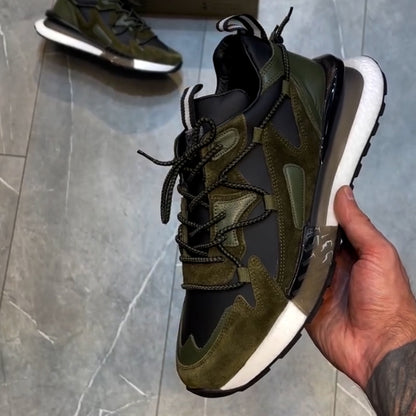 Green Breathable Sneakers