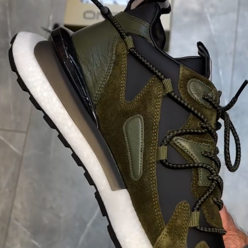 Green Breathable Sneakers