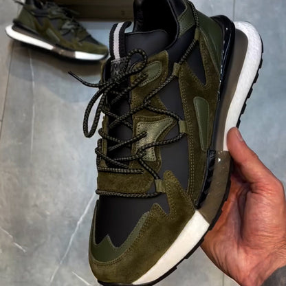 Green Breathable Sneakers