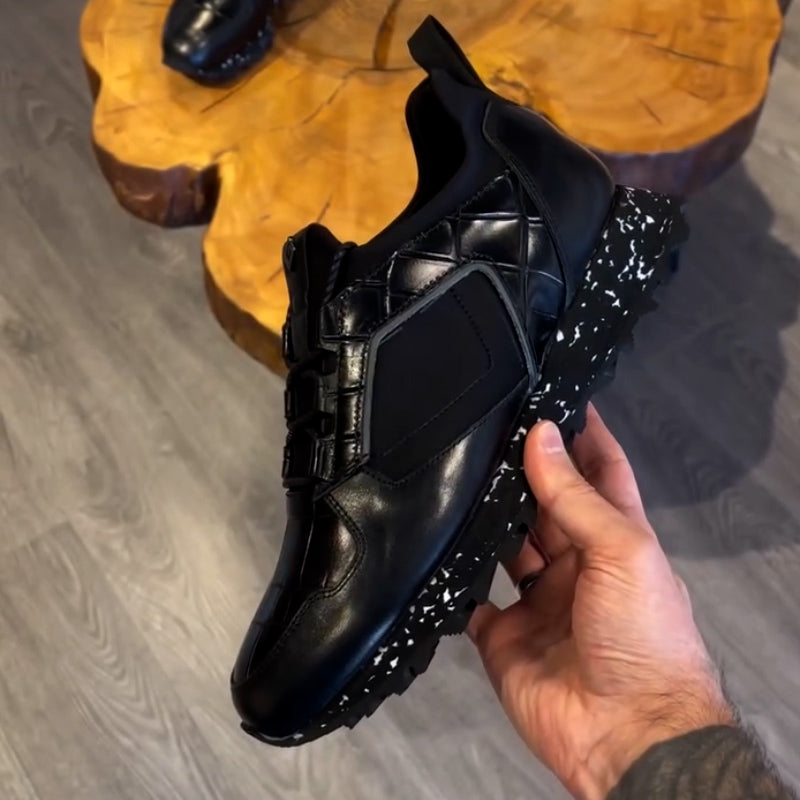 Leather Soft Sneakers