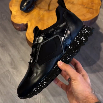 Leather Soft Sneakers