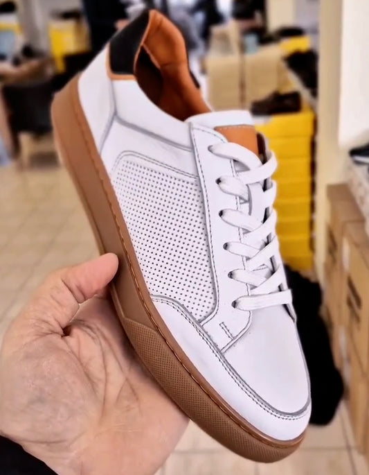 White Hollow Shoes